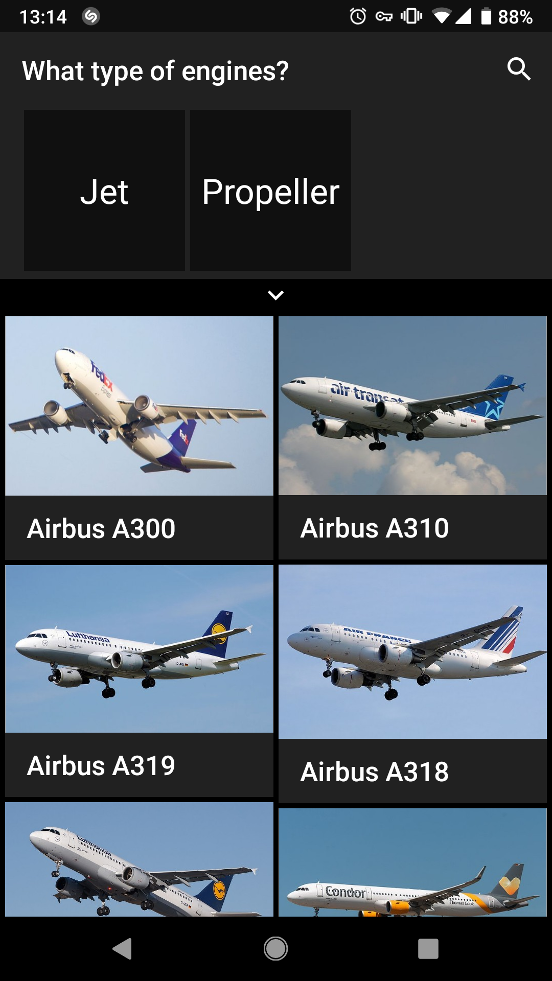 Aircraft Recognition screenshot